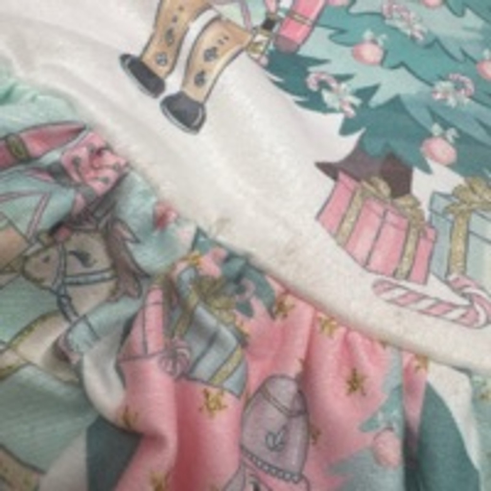Christmas NUTCRACKER Dress Size 7 Pink Multi-color - Picture 3 of 8